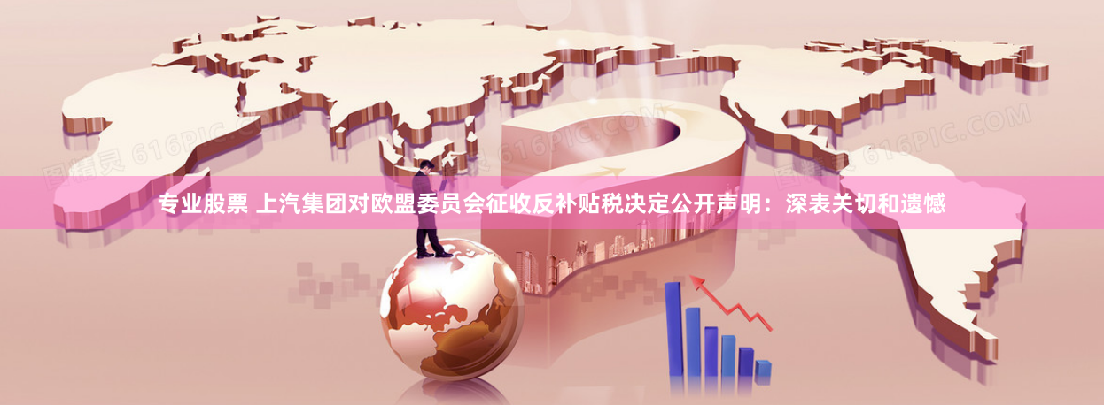 专业股票 上汽集团对欧盟委员会征收反补贴税决定公开声明：深表关切和遗憾