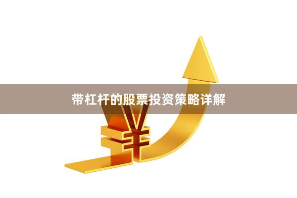 带杠杆的股票投资策略详解